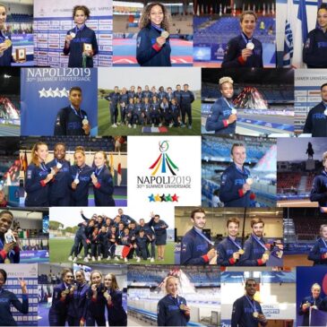 Flash-back sur les Universiades de Naples 2019 !