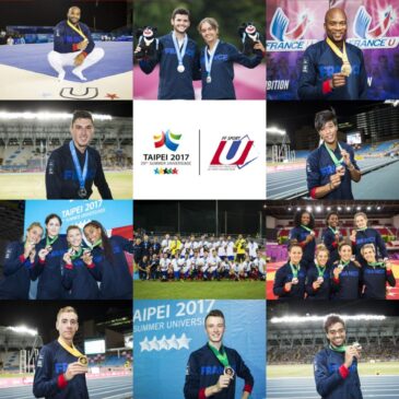 Flash-back sur les Universiades de Taipei 2017 !