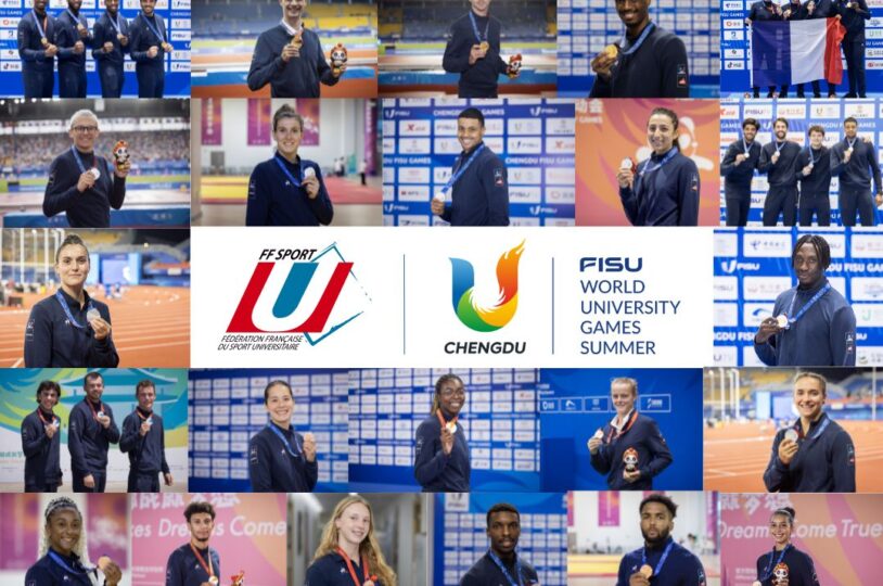 France U CHENGDU 2023 31èmes Jeux Mondiaux Universitaires d'Été France U
